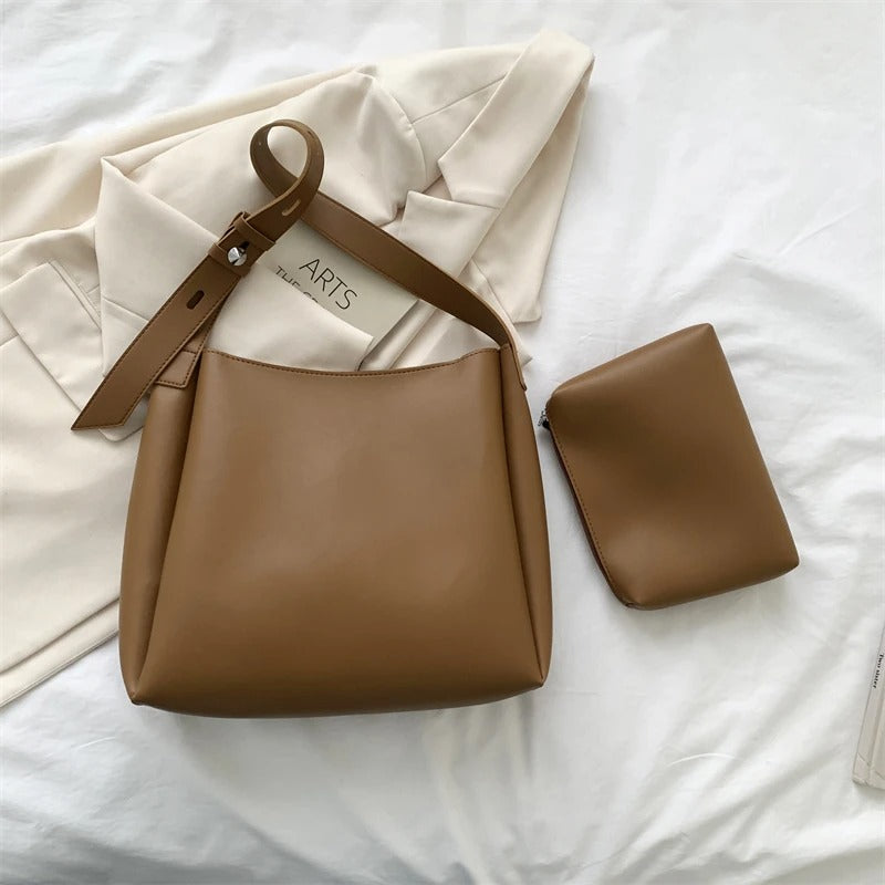 Eclora | Mode Leder Tragetasche