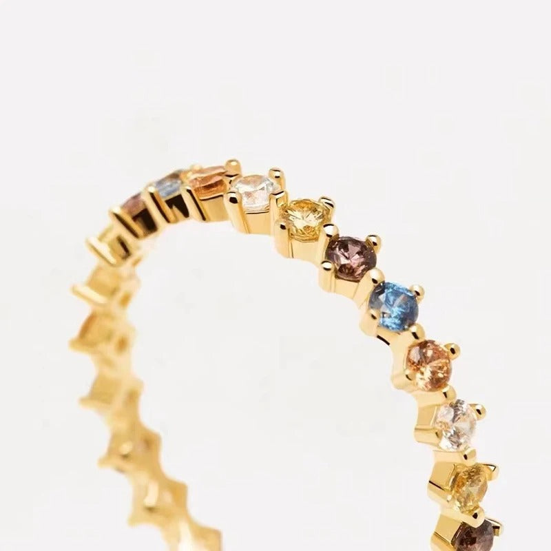 VeroLuxe Jewelry | 925 Sterling Silber Einfache Stil Ring