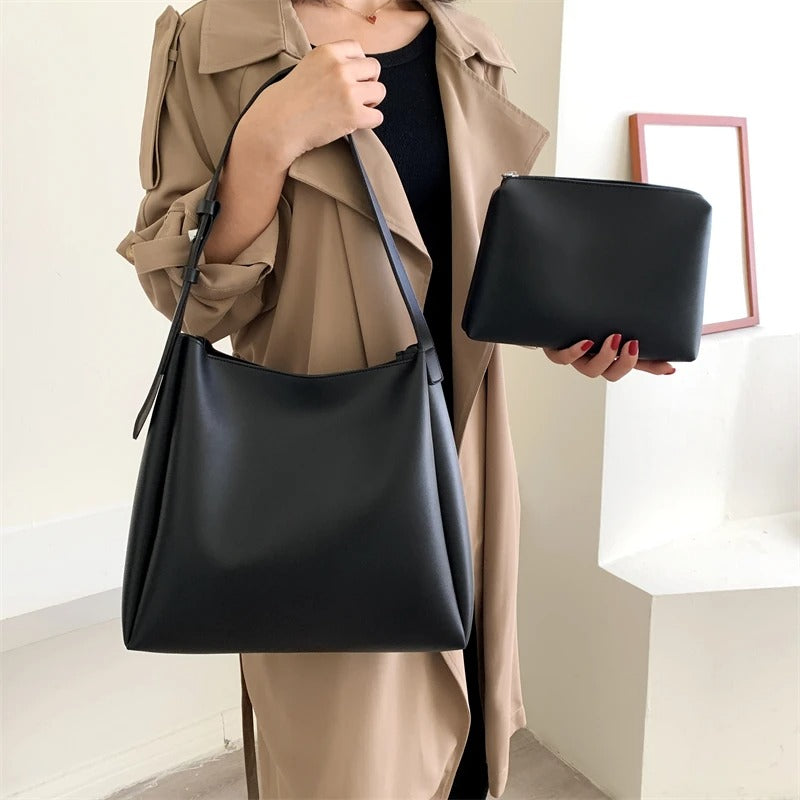 Eclora | Mode Leder Tragetasche