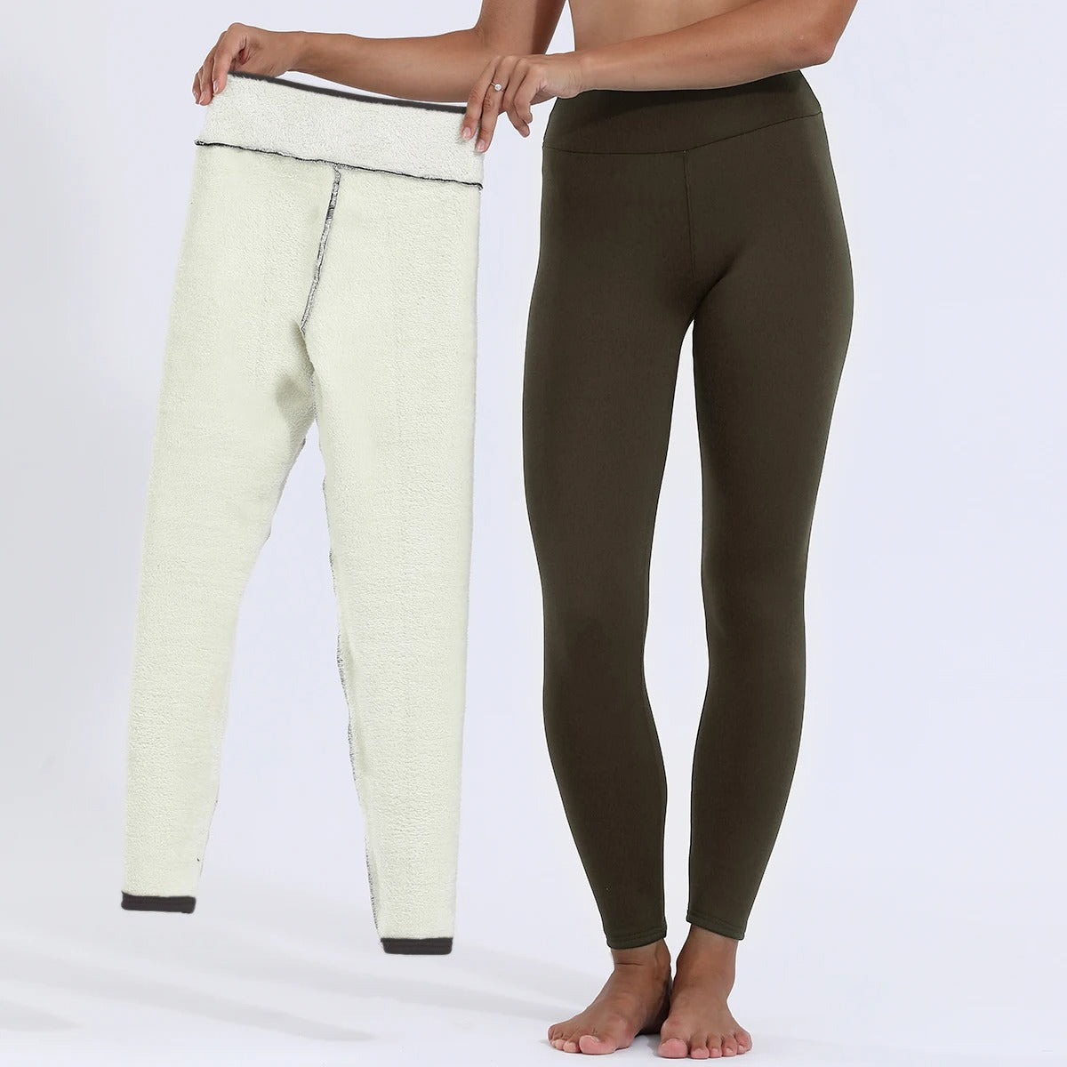 FrostEase | Winter Plus Samt Stretch-Leggings