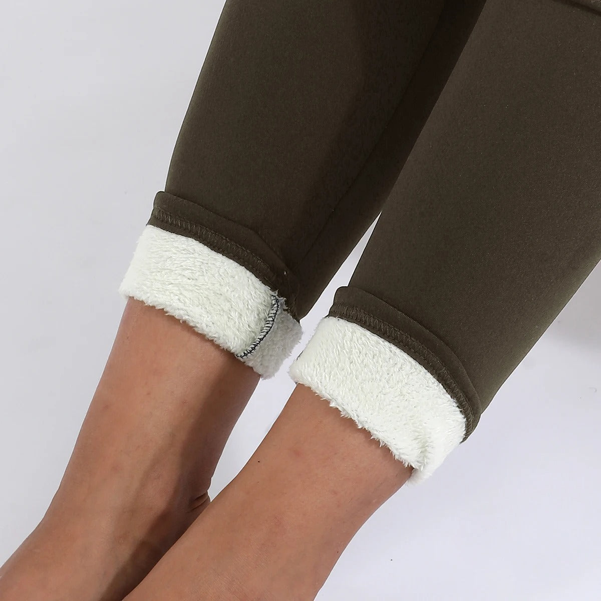 FrostEase | Winter Plus Samt Stretch-Leggings