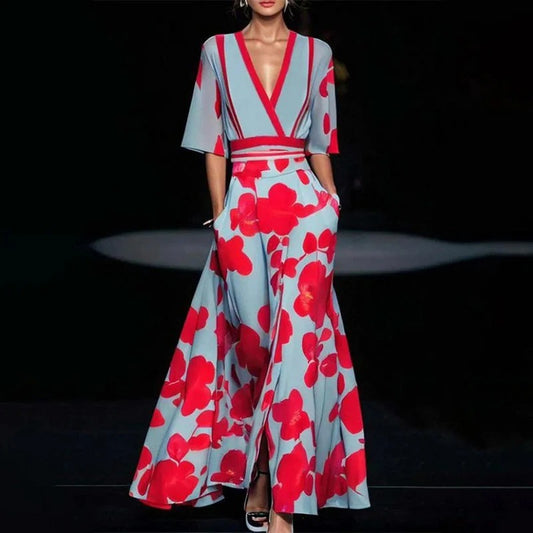 BellaVita | V-Ausschnitt-Kleid